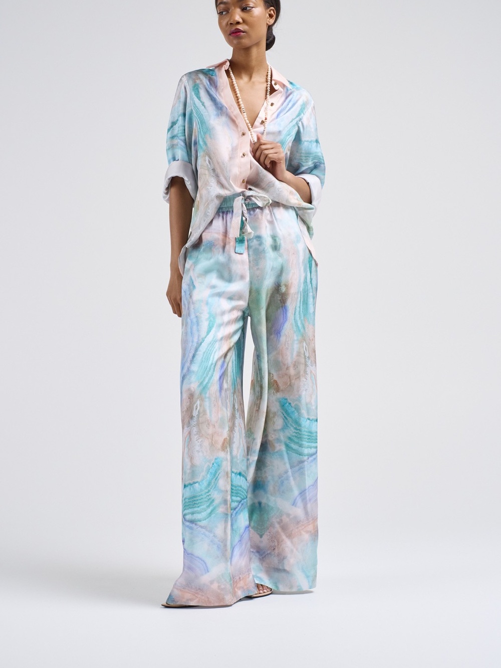 Zimmermann the illuminate set shirt&pants size1